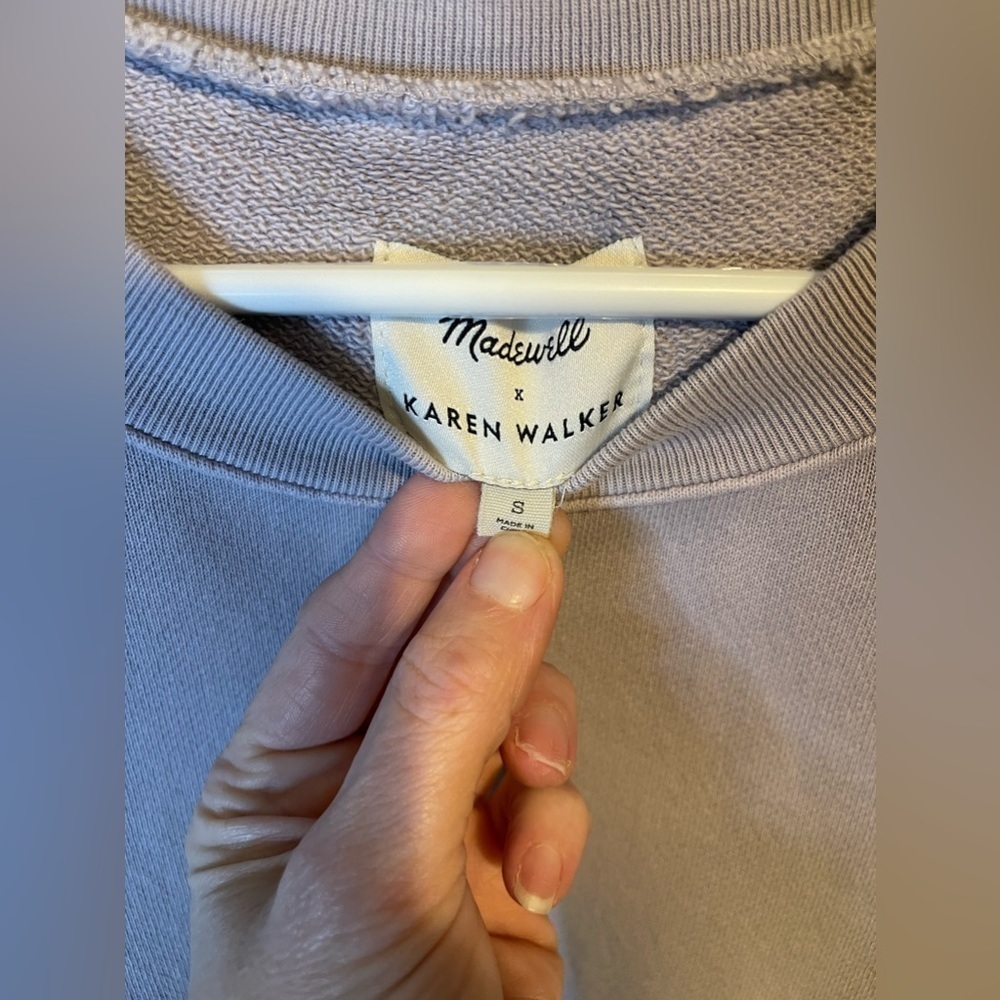 Madewell x Karen Walker sweatshirt - Picture 5 of 7